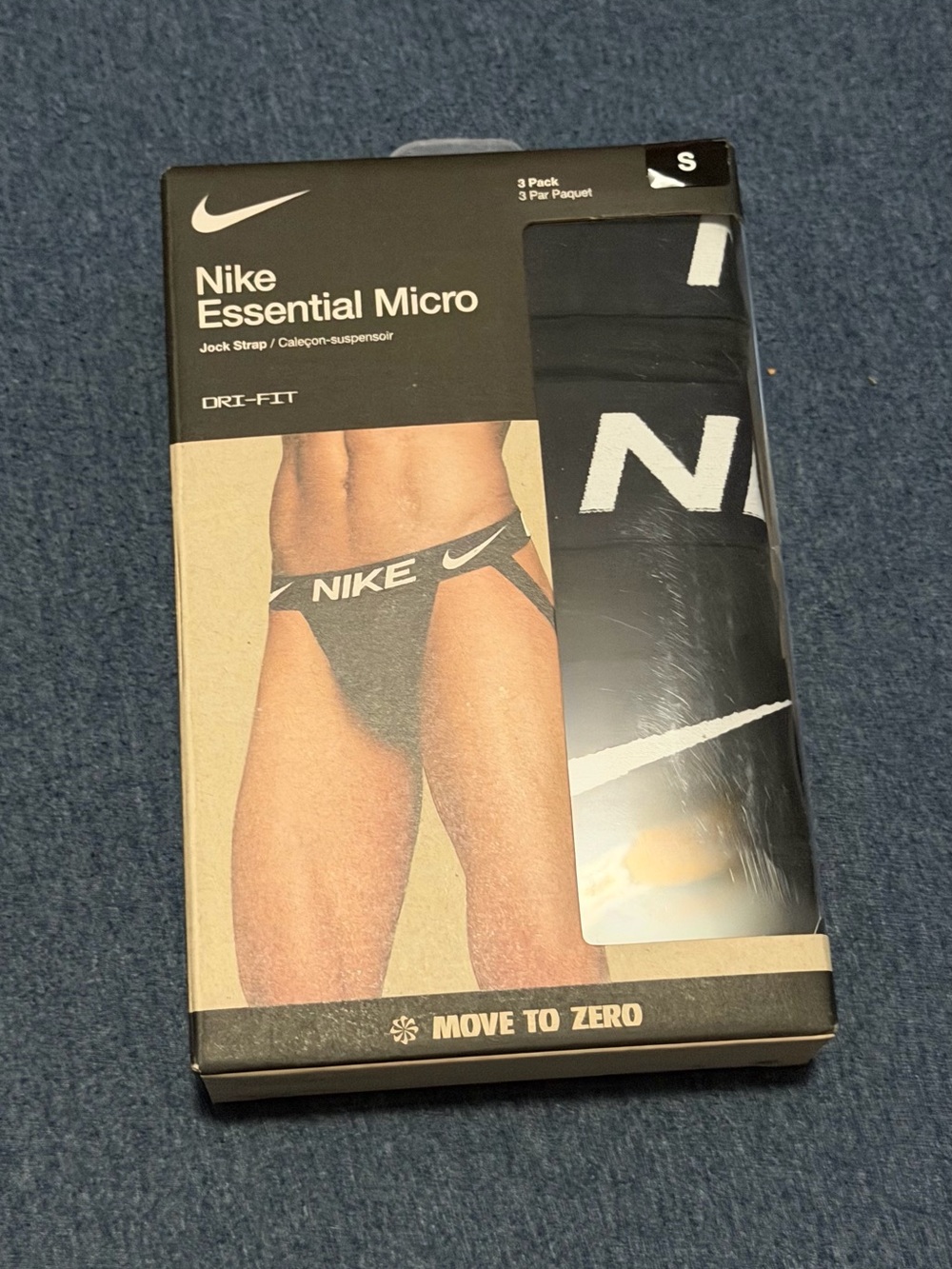 Nike Essential Micro Jock Strap Briefs - Black